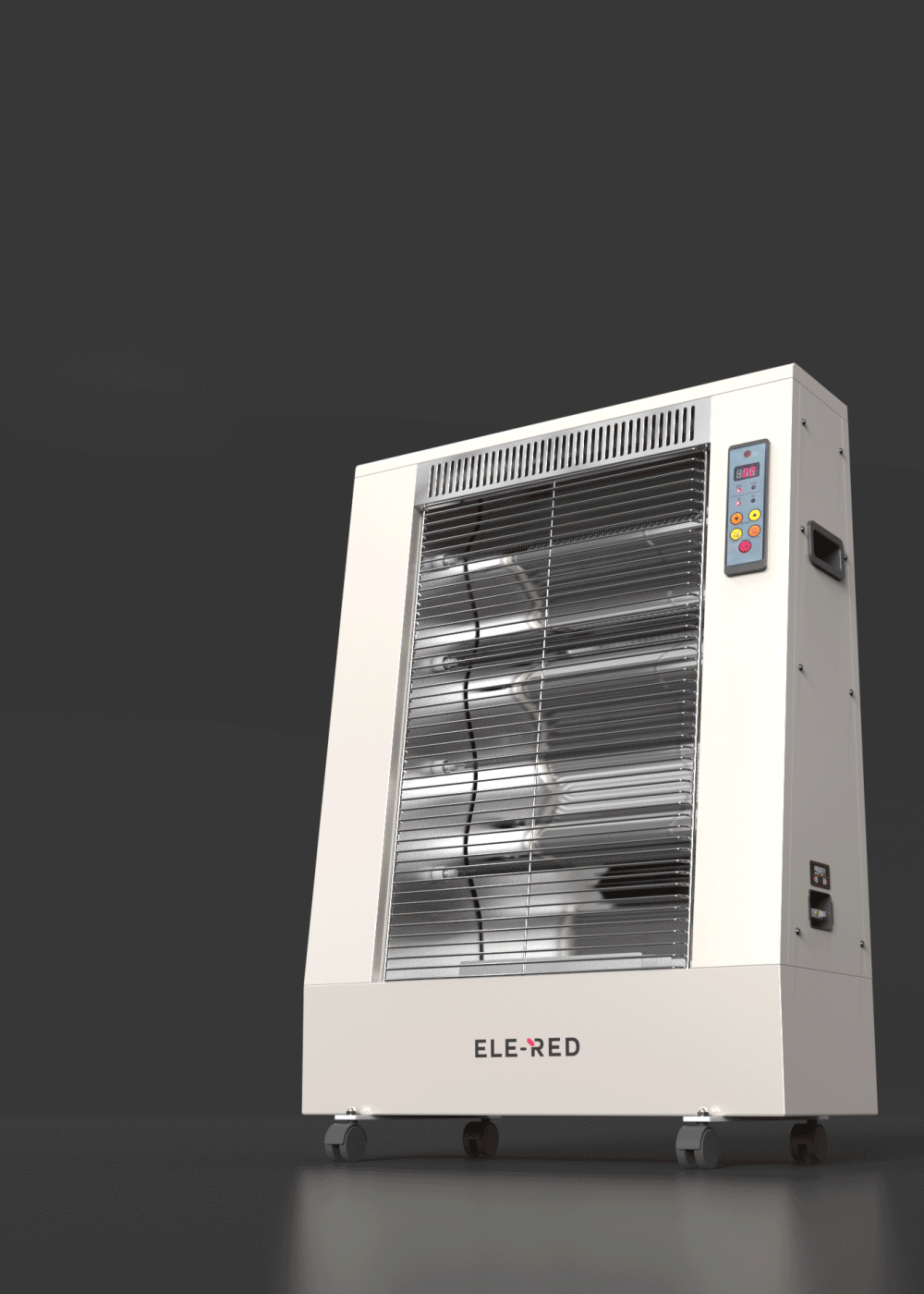 3D Ceramic Coil Electric Heater 기능 상세페이지 온풍과 온열을 동시에 가동되어 더 빠르고 더 따듯하게 공간의 온도를 올립니다