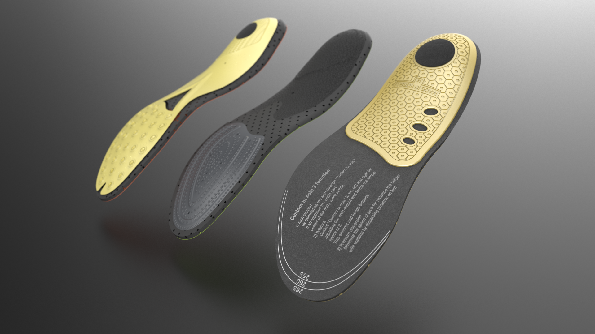 NS(Sport) Insole 뒷면