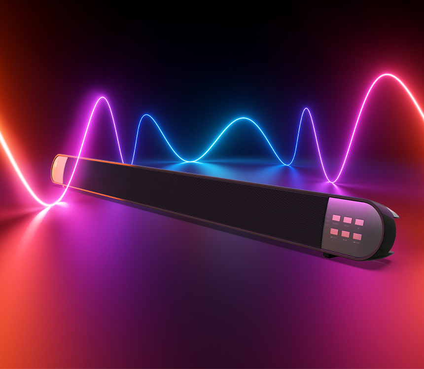 Disco Bar Speaker 3D 이미지