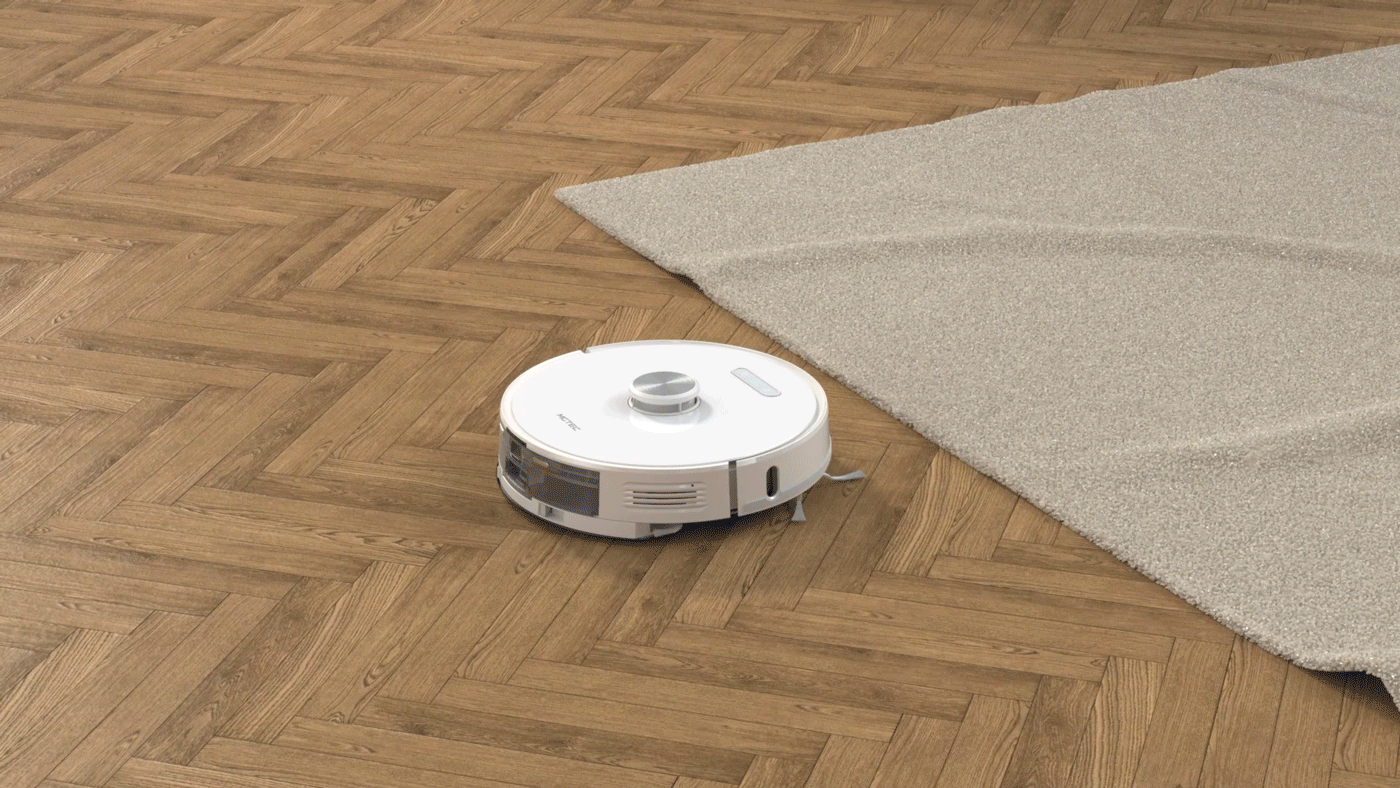 Twinboth S9 Pro Robot Cleaner 먼지 흡입 확대 Product Film
