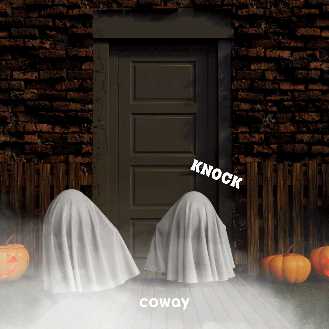 Coway Halloween SNS Seasonal MKT, knock