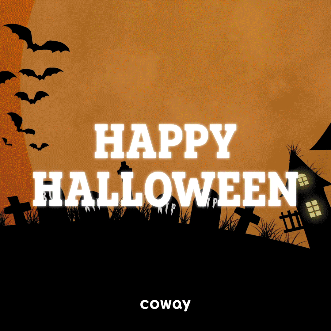 Coway Halloween SNS Seasonal MKT, happy halloween